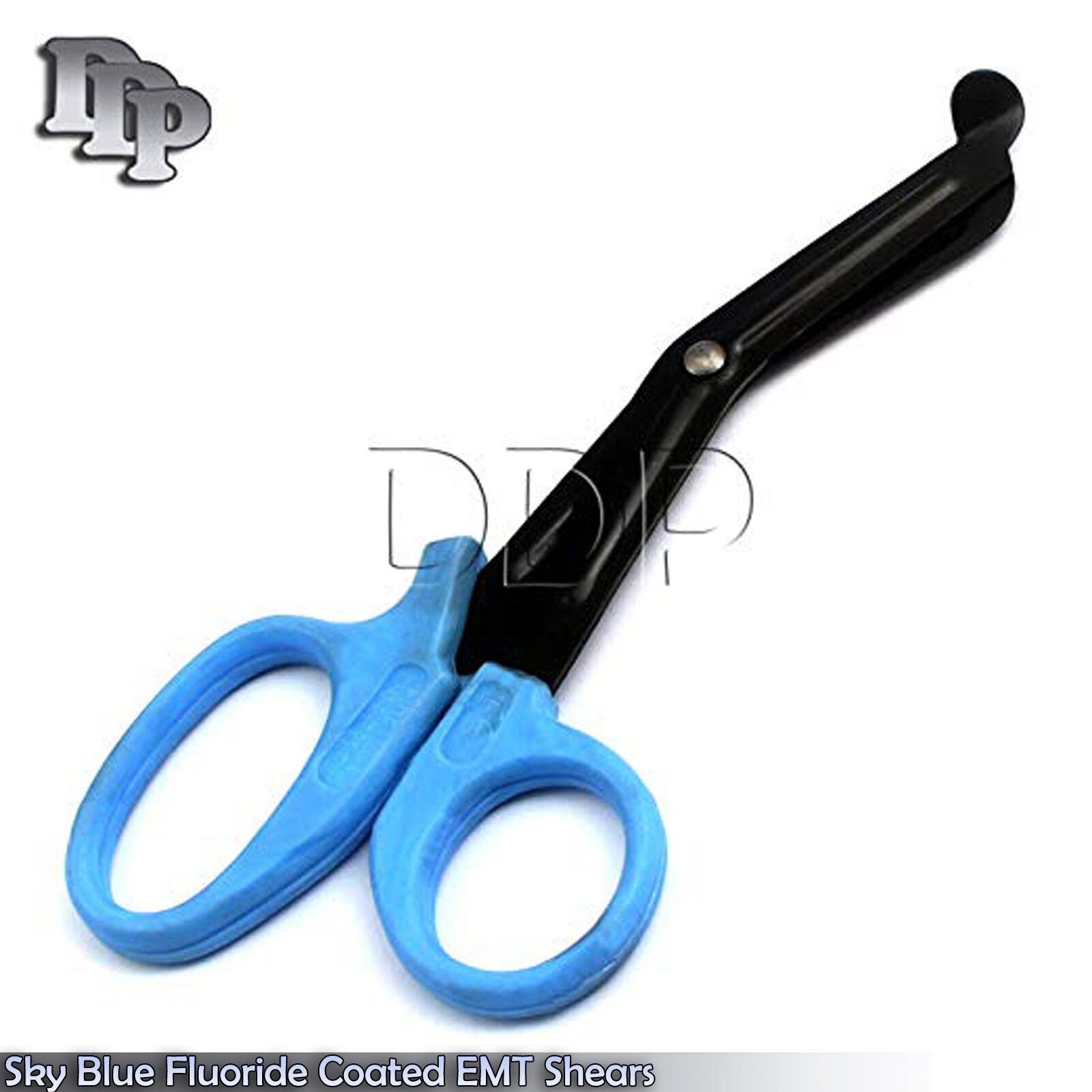 SKY-BLUE-Fluoride-Coated-Trauma-Paramedic-EMT-Shears-Scissors-75-123240690027-3