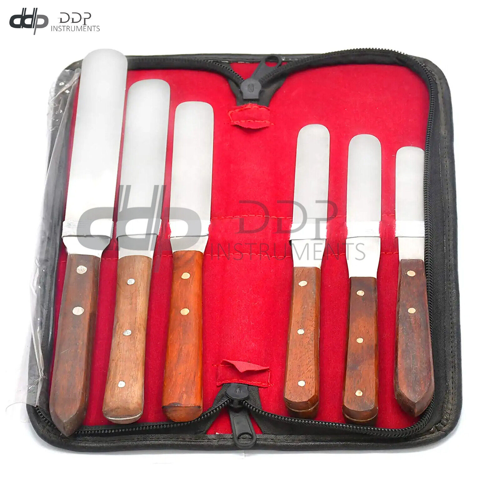 Set-Of-6-Pieces-Dental-Mixing-Spatula-Plastic-Alignate-Mixing-wooden-Handle-111239763517