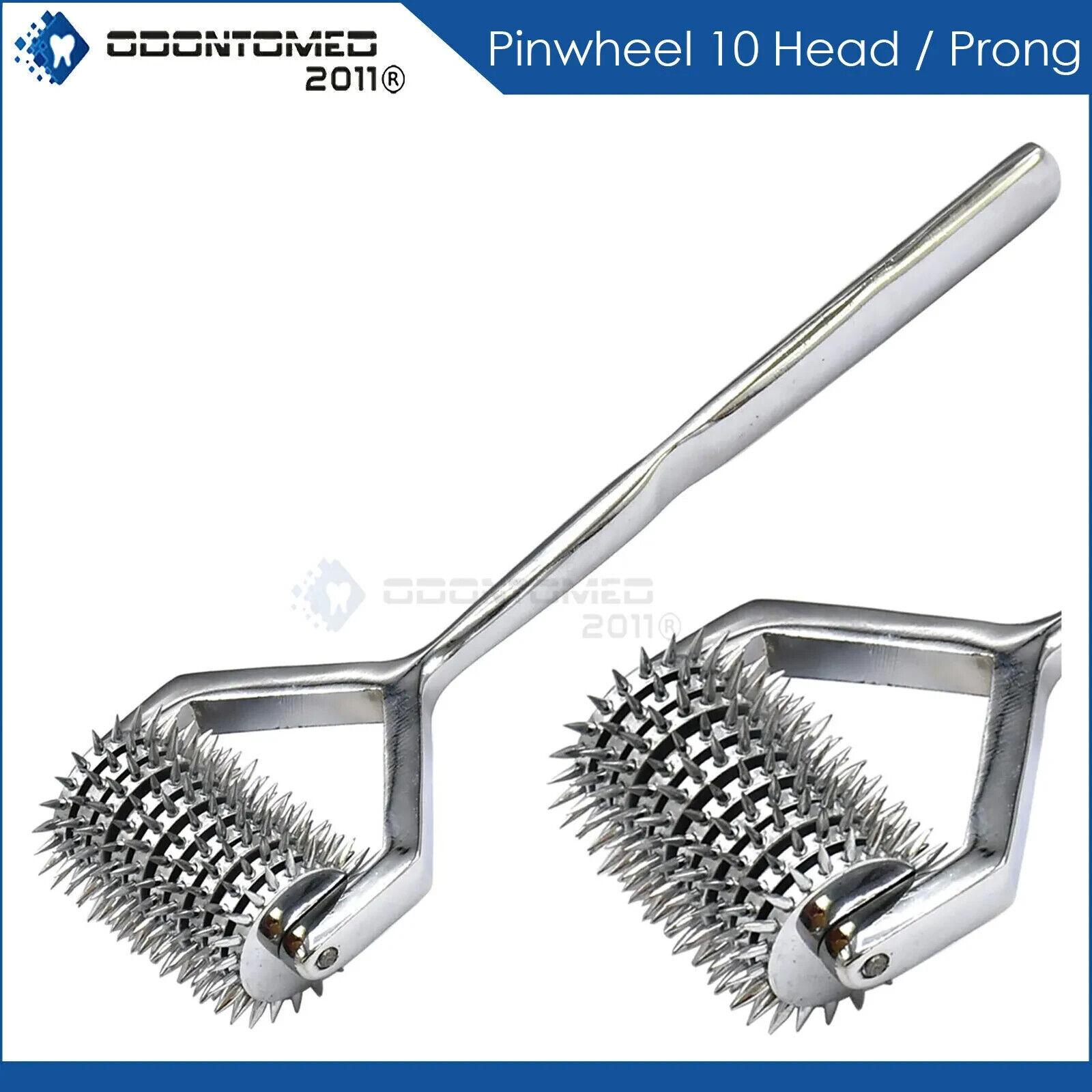 10-Head-Pinwheel-Wartenberg-Sensory-Testing-Simulator-Diagnostic-10-Head-SSteel-134908675608