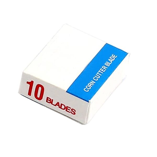 10 Pcs Stainless Steel Sharp Replacement Corn Blades for Foot Hard Skin Remover