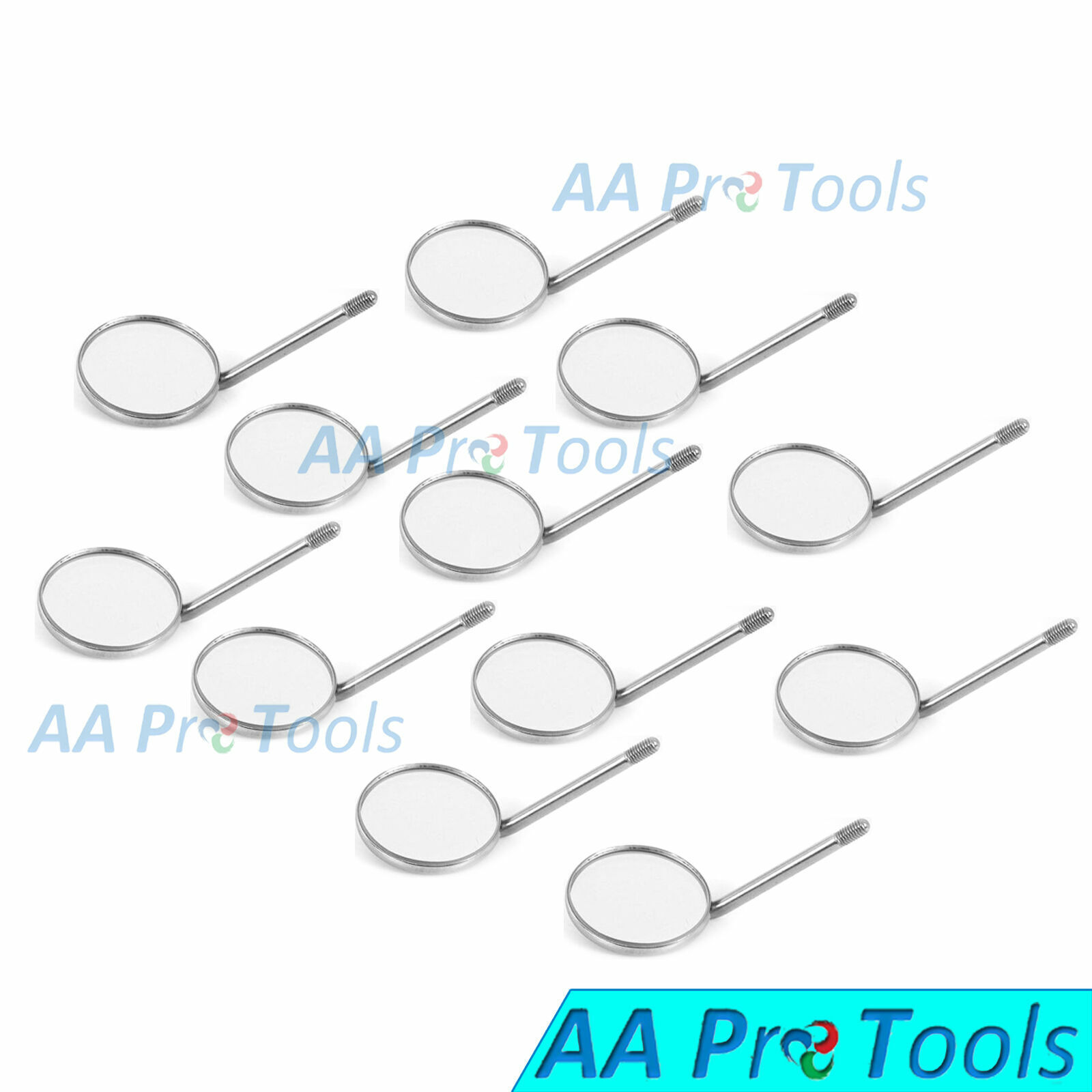 100-Pcs-New-Dental-Mirror-Head-Plain-5-Surgical-Instruments-254705203038