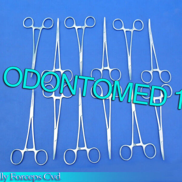 12 Kelly Hemostat Locking Forceps Curved 5.25"