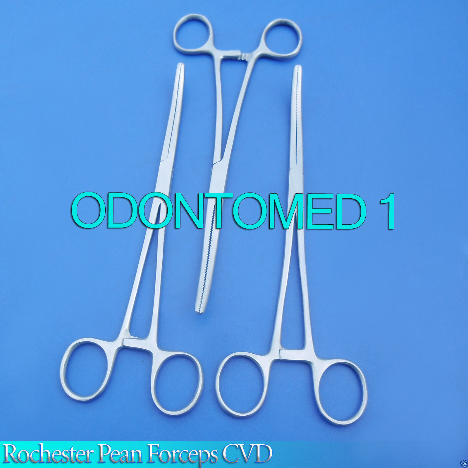 12-ROCHESTER-PEAN-HEMOSTAT-LOCKING-FORCEPS-8-CURVED-TIP-125578175818