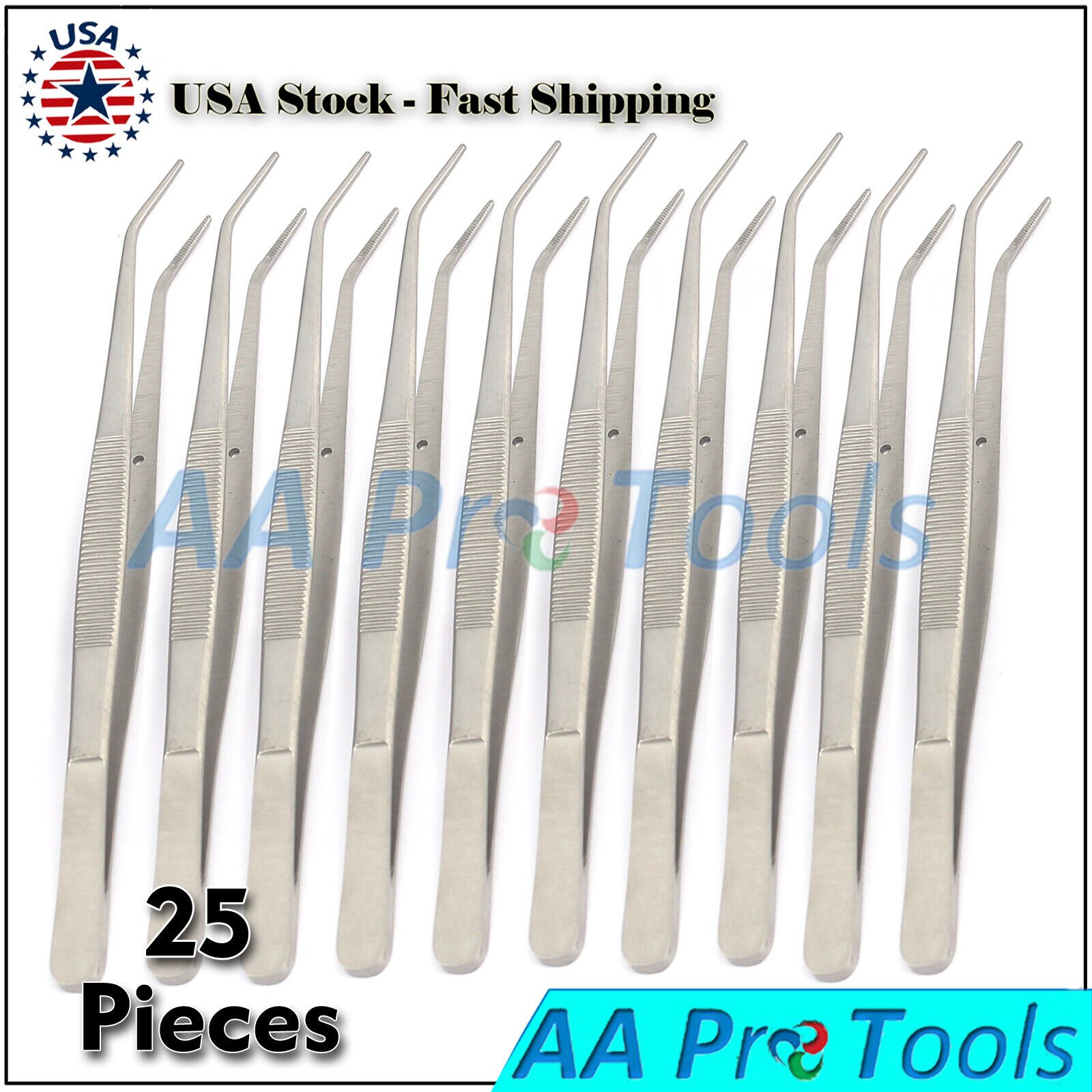 25-GERMAN-GRADE-LONDON-CollegeCotton-Dressing-Pliers-6-Dental-Instruments-254051300568