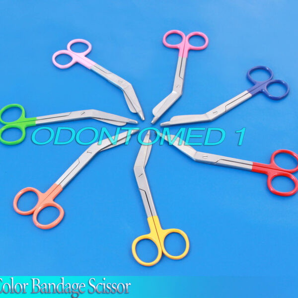 25 Pieces Color Bandage Scissor Paramedic Nurses Uniform 5.50"