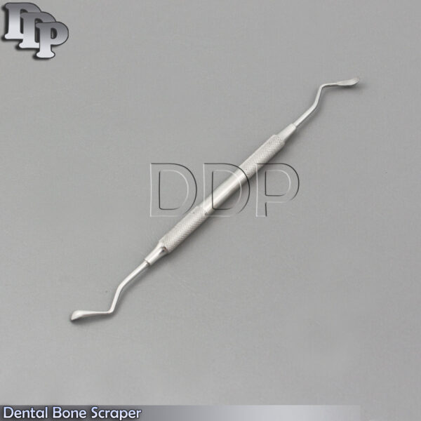 3? Bone Scraper Curved Blade Dental Grafting Surgical Implant Instrument