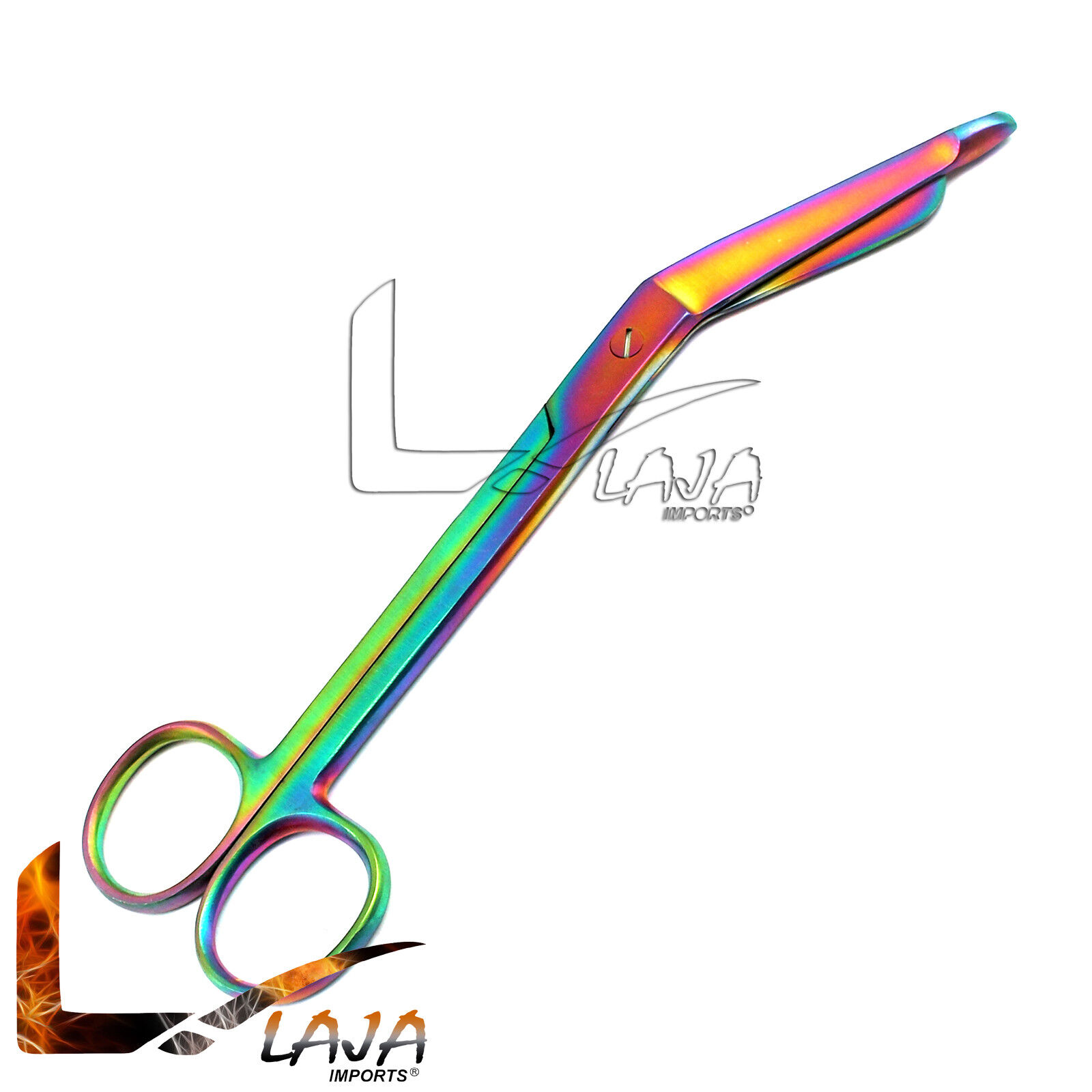 3-Lister-Bandage-Scissors-725-Multi-Rainbow-Titanium-Color-Surgical-Instrument-273342586038-2
