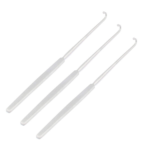 3 Spay Snook Hook Veterinary Surgical Instruments