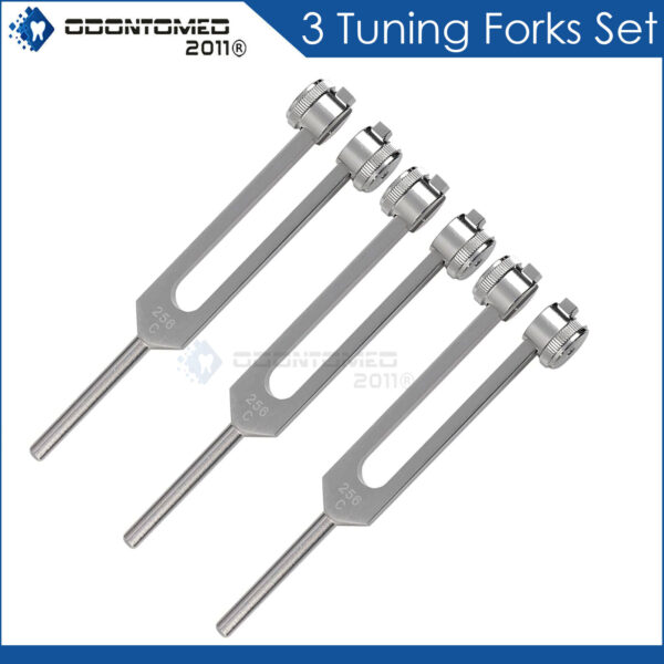 3 Tuning Fork C 256 SURGICAL MEDICAL INSTRUMENTS NEW