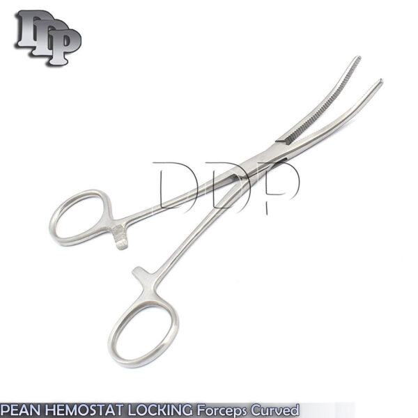 4 Pcs Rochester Pean Hemostat Locking Forceps 7" Curved Surgical Instruments