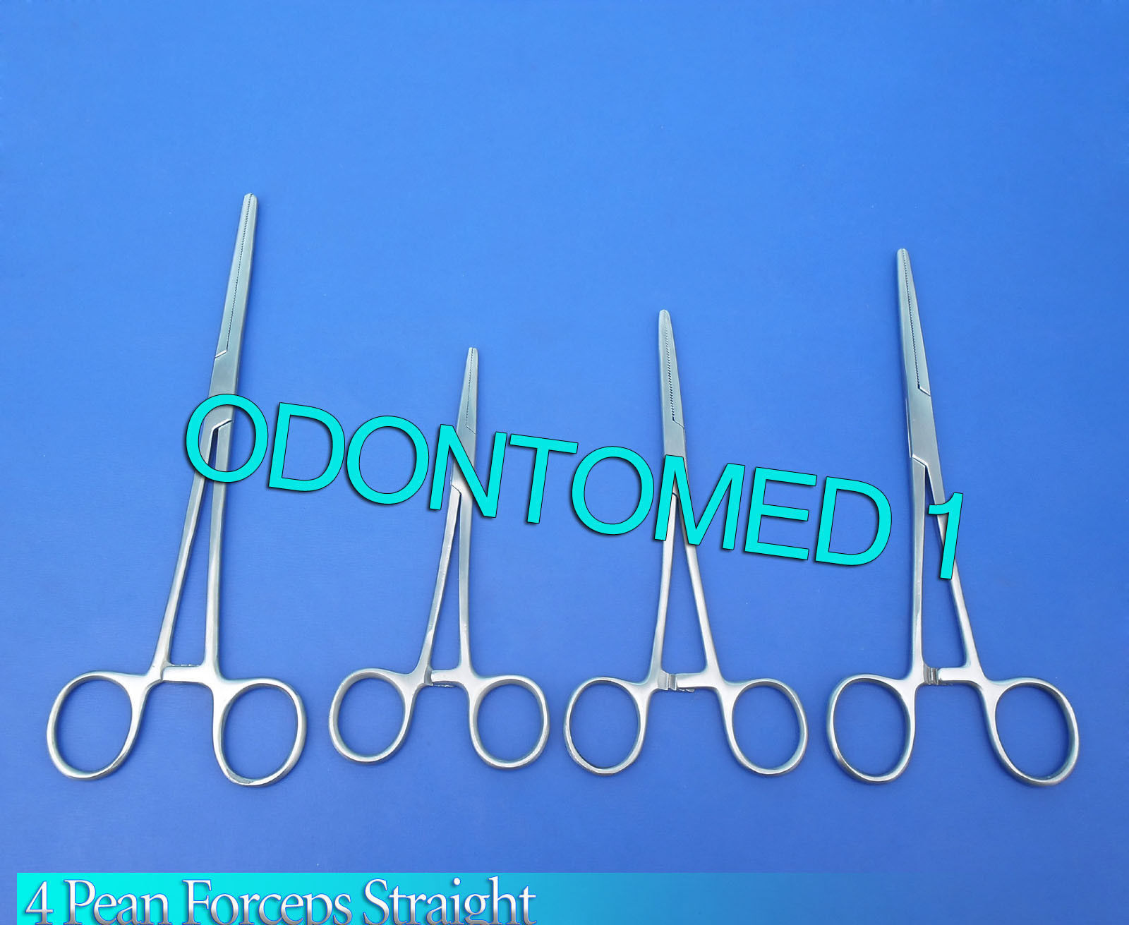 4-Rochester-Pean-Hemostat-Forceps-9101214-Straight-Surgical-Instruments-121171083158