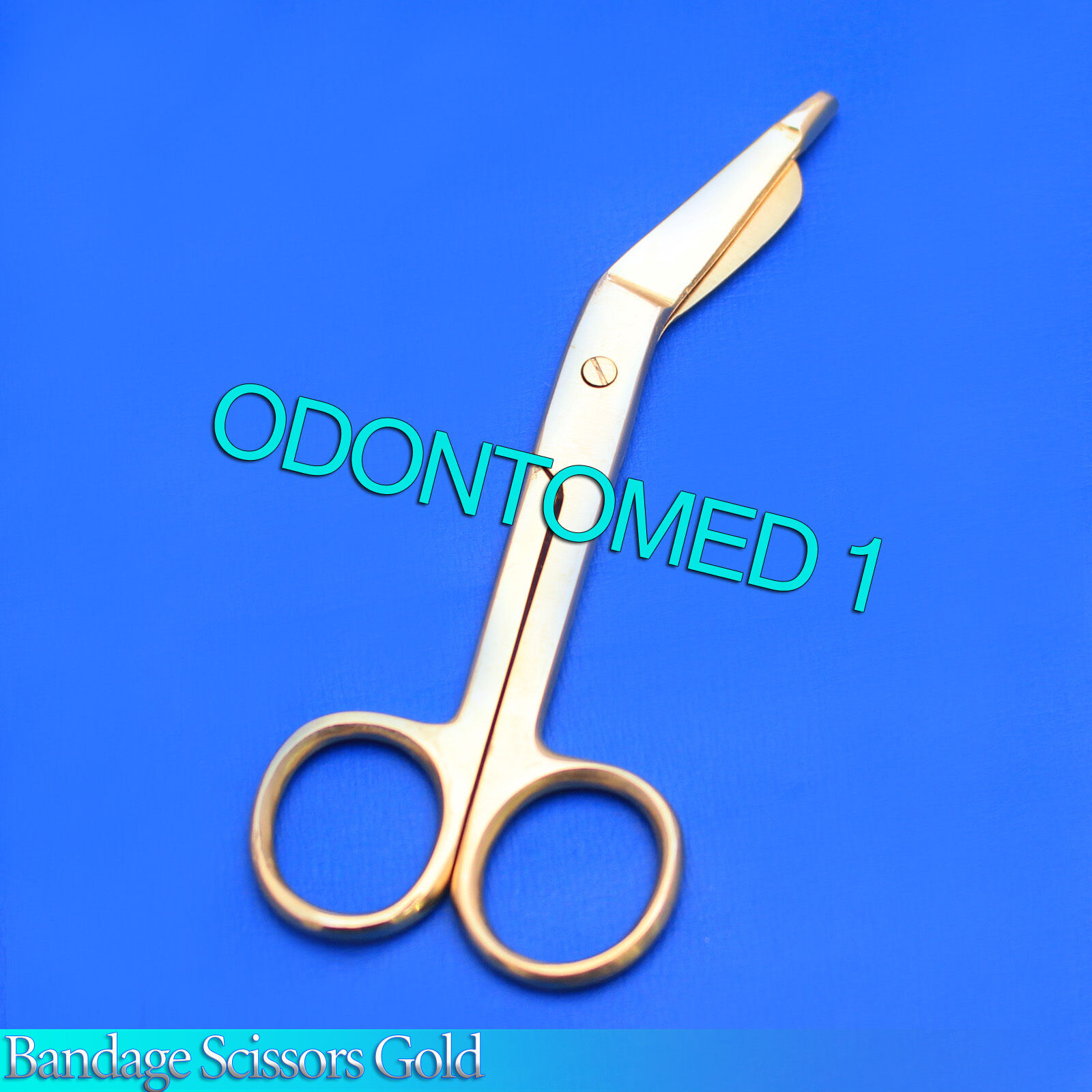 6-Bandage-Scissors-55-Surgical-Instrument-Full-Gold-112182096358-2