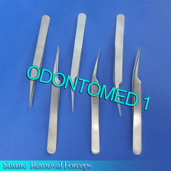 6 O.R Grade Suture Removal Fine Point Forceps 4.75"