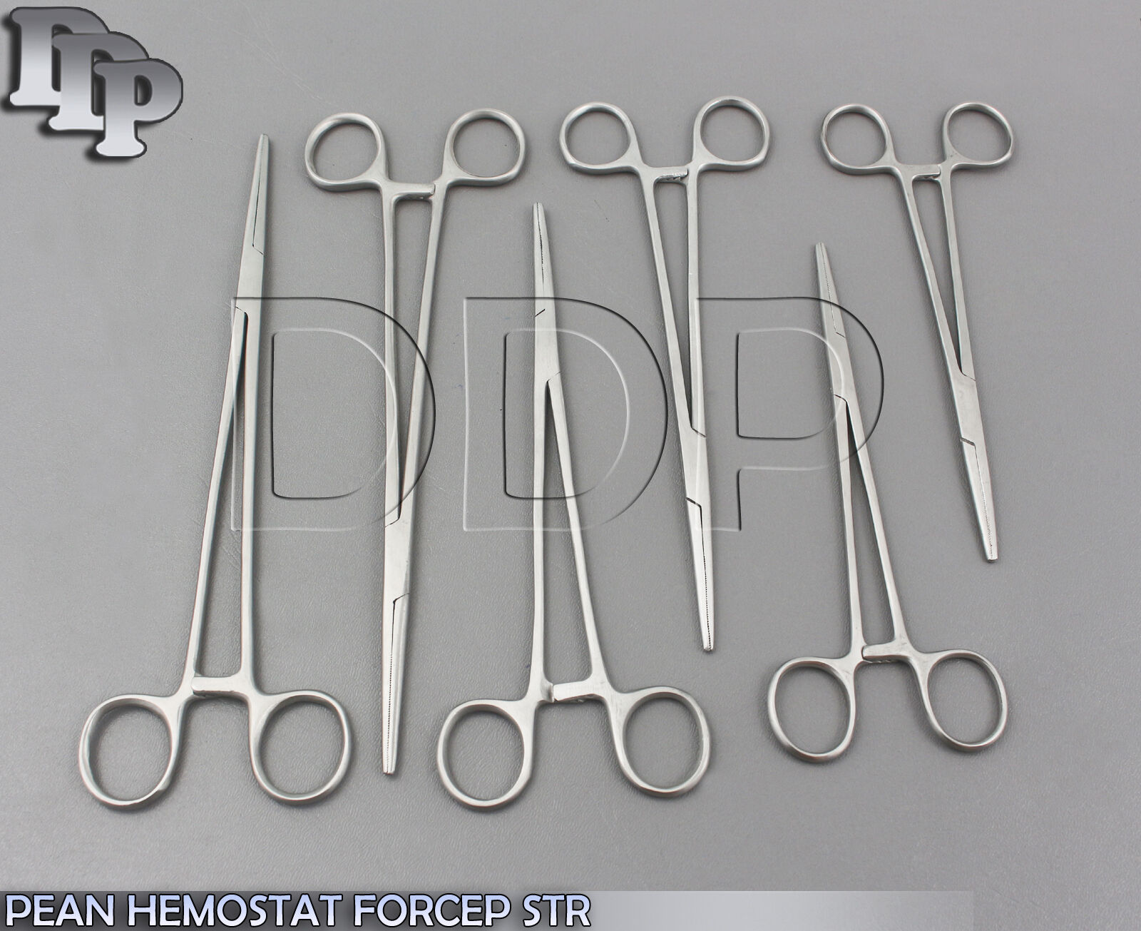 6-PC-STAINLESS-STEEL-ROCHESTER-PEAN-HEMOSTAT-FORCEP-STR-SERRATED-TIP-6-8-122230663268
