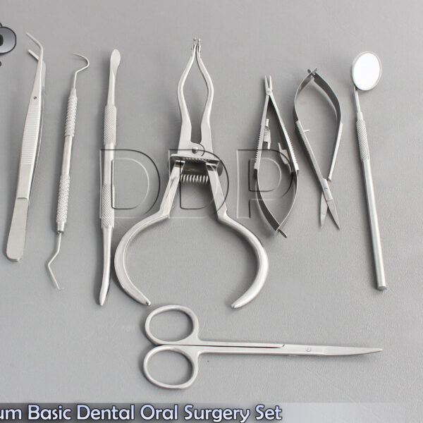 8 pcs premium Basic Dental Oral Surgery Elevators Set Kit Instruments DN-483