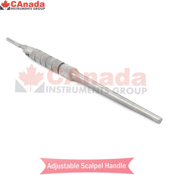 Adjustable Scalpel Handle #3 Dental Medical Surgical Stainless Steel New