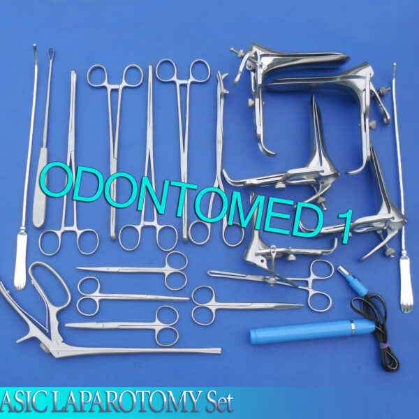 BASIC LAPAROTOMY Set of 34 Instruments DS-984