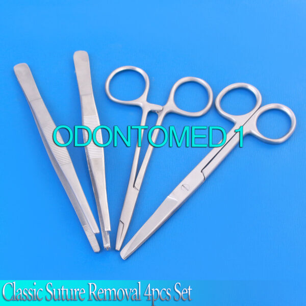 Classic Suture Removal 4pcs set Oprating Scissor Surgical Instruments