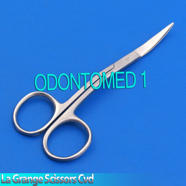 Dental La Grange Scissor Curved Lagrange Surgical Suture Soft Trimming