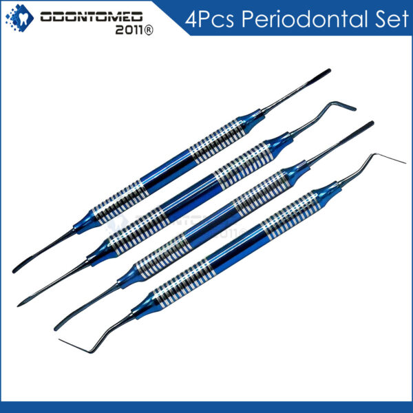 GERMAN DENTAL Periotomes Periotome PDL Ligament Periodontal Kit-SET OF 4 DN-2206