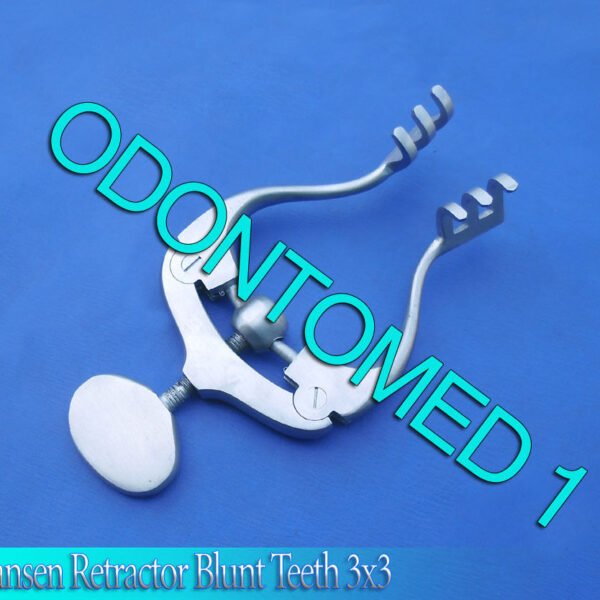 Jansen Retractor Blunt Teeth 3x3 Surgical Instruments