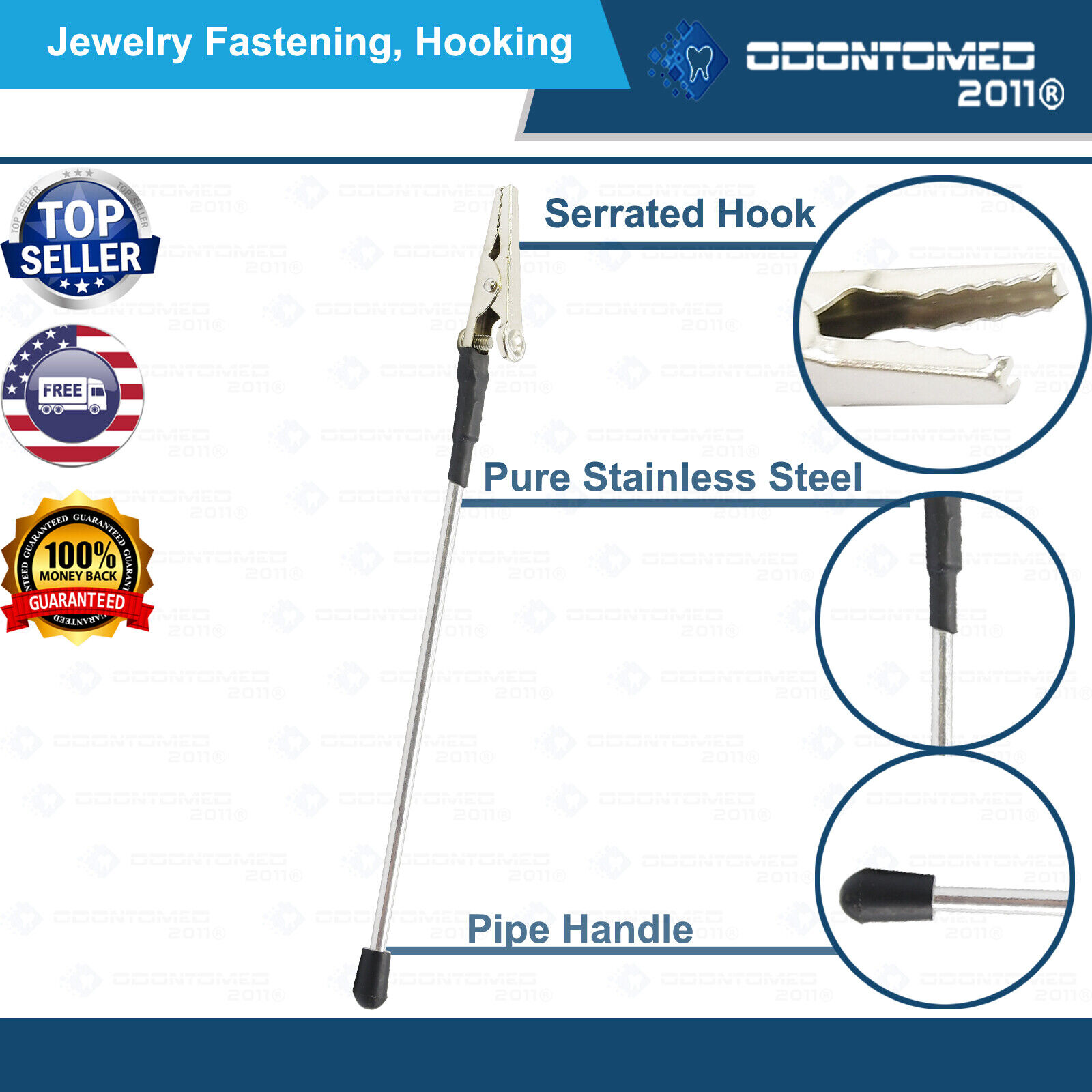 Jewelry-Fastening-Hooking-Equipment-Necklace-Watch-Clasps-Closures-Silver-121033827108-4