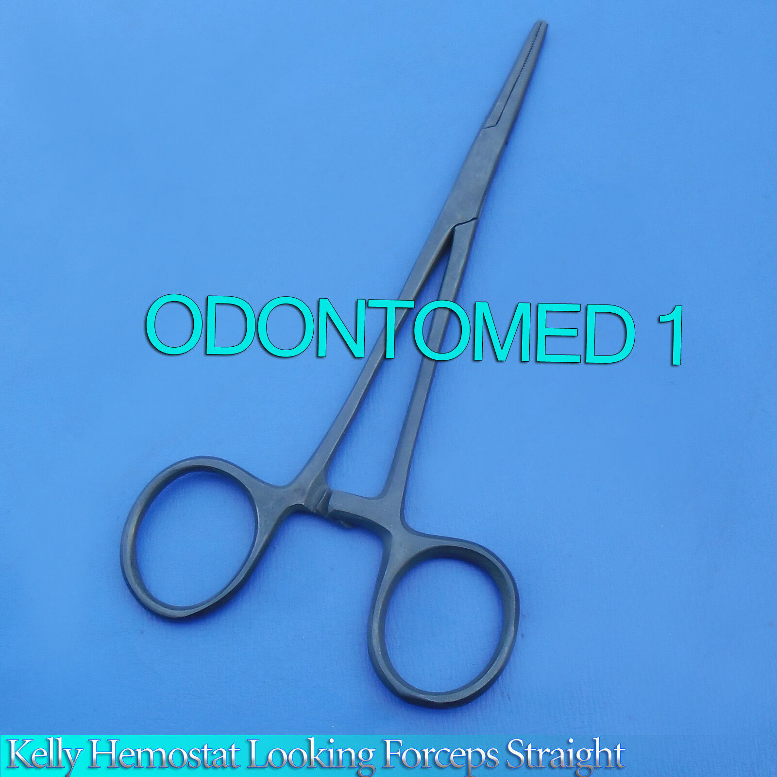 Kelly-Hemostat-Locking-Forceps-Straight-55-With-Black-Coating-121208776608
