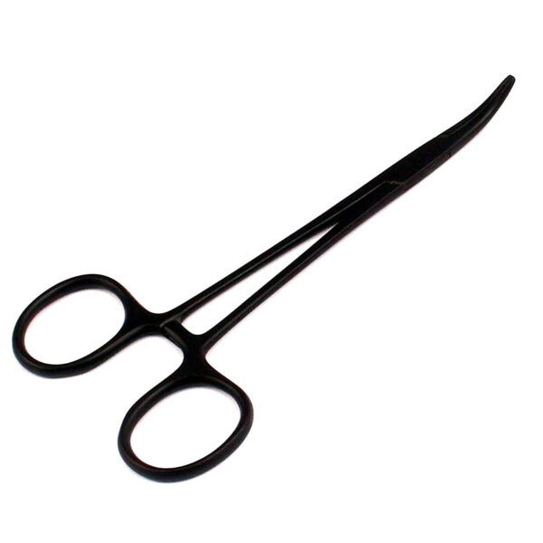 Mosquito Hemostat Forceps Curved 5" Black Color Surgical Instruments