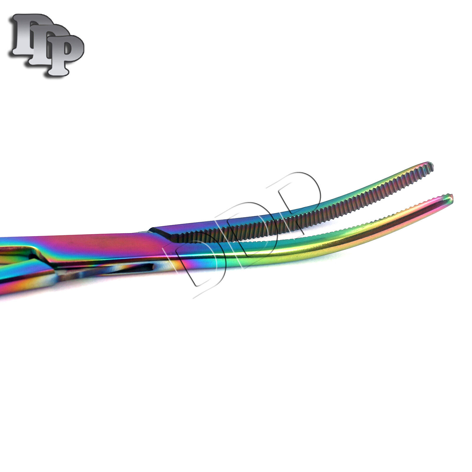 Multi-Color-Rainbow-Pean-Hemostat-Forceps-8-Curved-Pliers-Stainless-Steel-372352539938-2