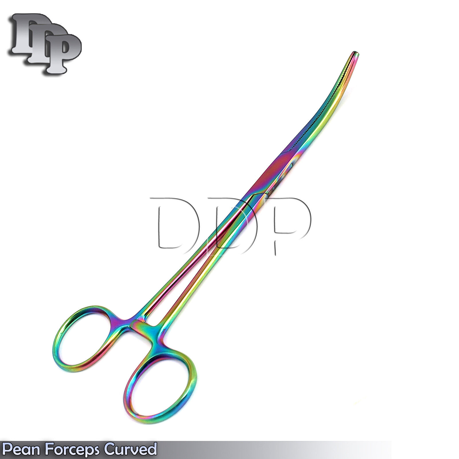 Multi-Color-Rainbow-Pean-Hemostat-Forceps-8-Curved-Pliers-Stainless-Steel-372352539938-3
