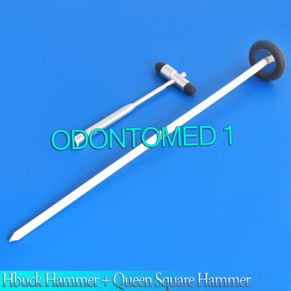 NEW 2 EACH BUCK HAMMER + QUEEN SQUARE Hammer Medical Surgical Instrument 13"