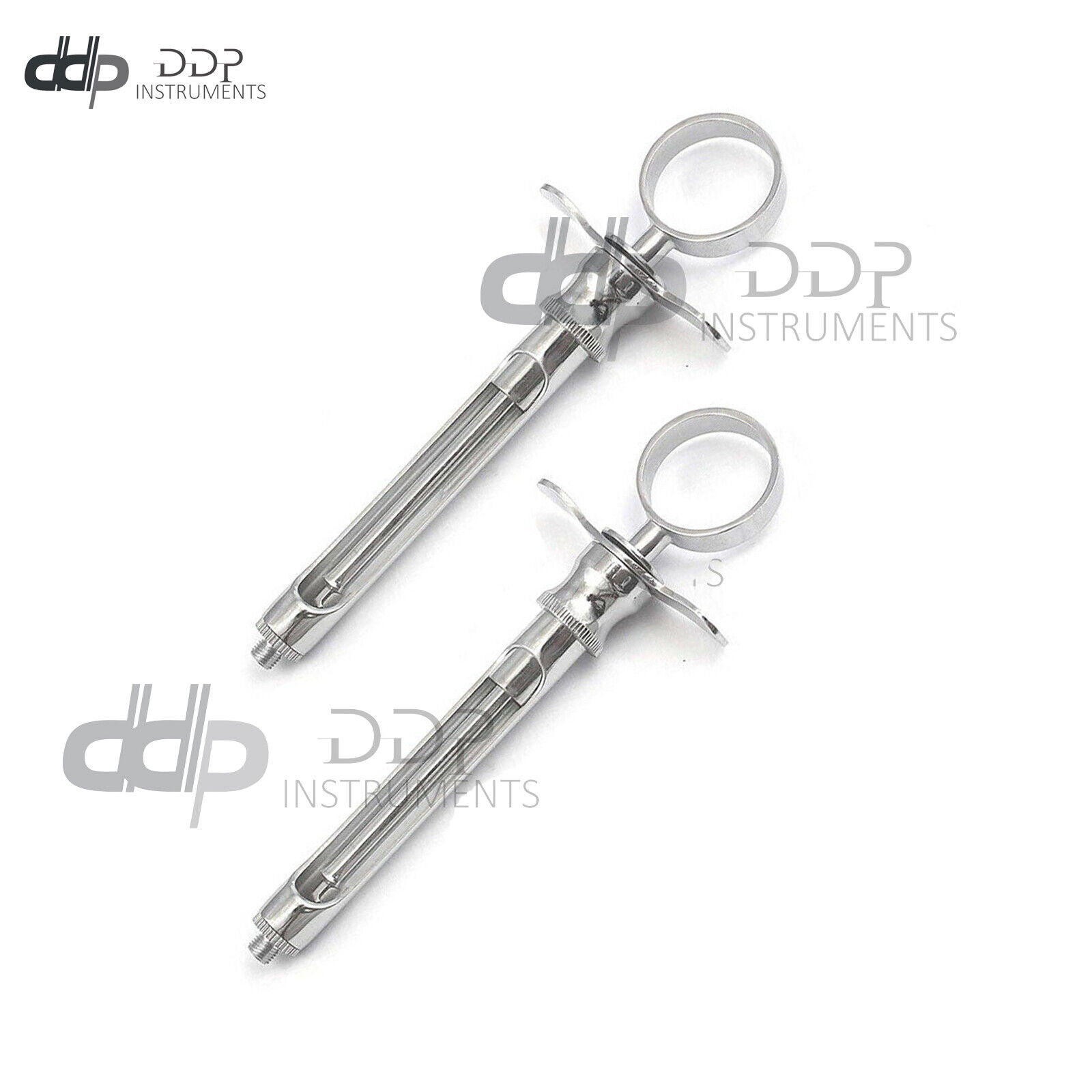 NEW-SET-of-2-GERMAN-STAINLESS-DENTAL-ASPIRATING-SYRINGE-DENTAL-INSTRUMENTS-18CC-121389302358