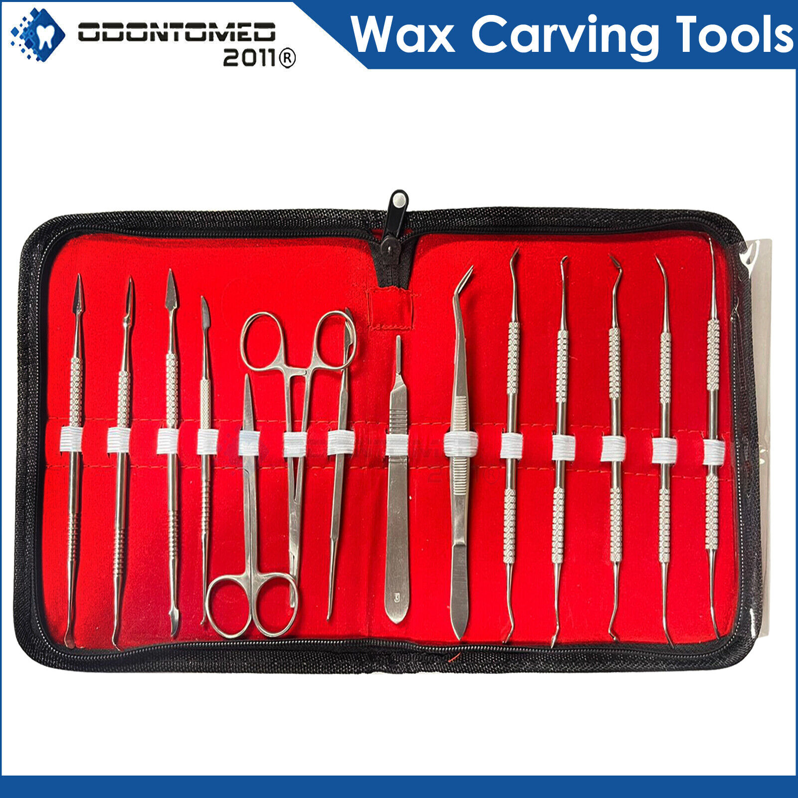 New-14-Pcs-Dental-Wax-Carver-Laboratory-Clay-Modeling-Mixing-Restorative-DN-2346-123274995108