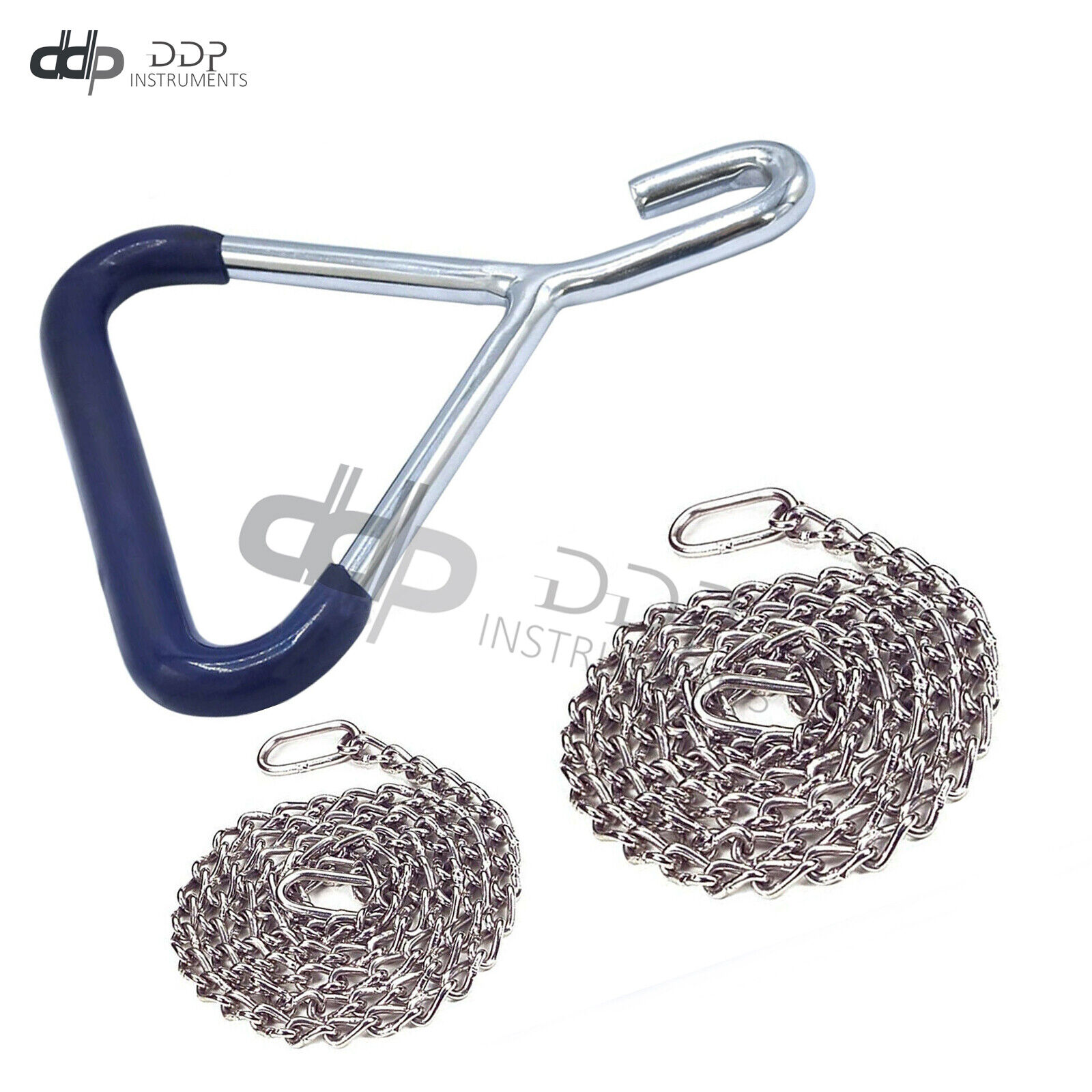 OB-Calf-Pulling-Chain-30-60-Length-with-Handle-Chains-Calving-Supplies-3Pcs-374431083548