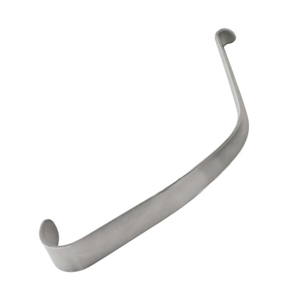 OBWEGESER Mandibular Channel Retractor, 6.5" , Malleable, Blade 10 mm Wide