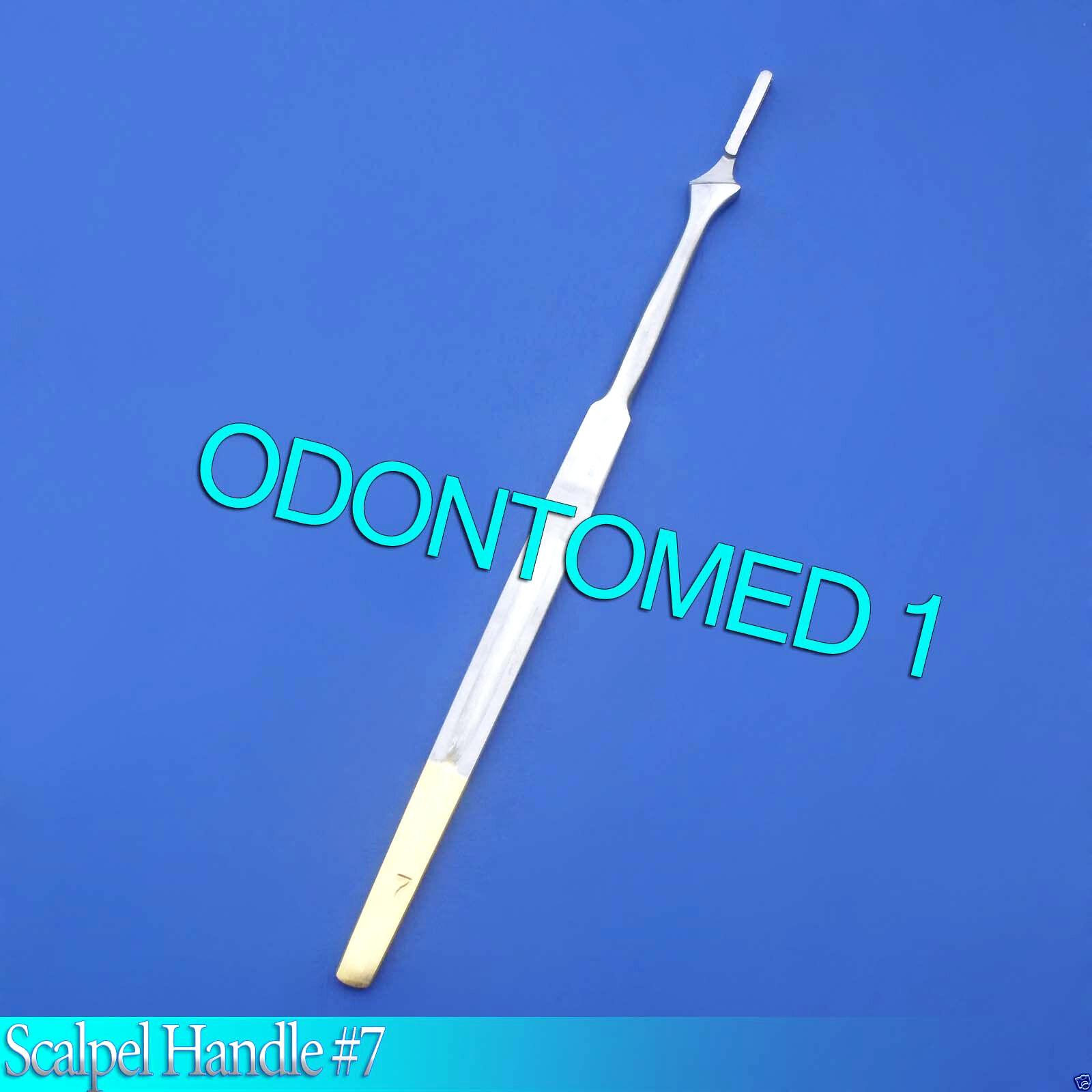 Scalpel-Handle-7-With-Gold-Plated-Surgical-Dental-Veterinary-Instruments-121259143968-2
