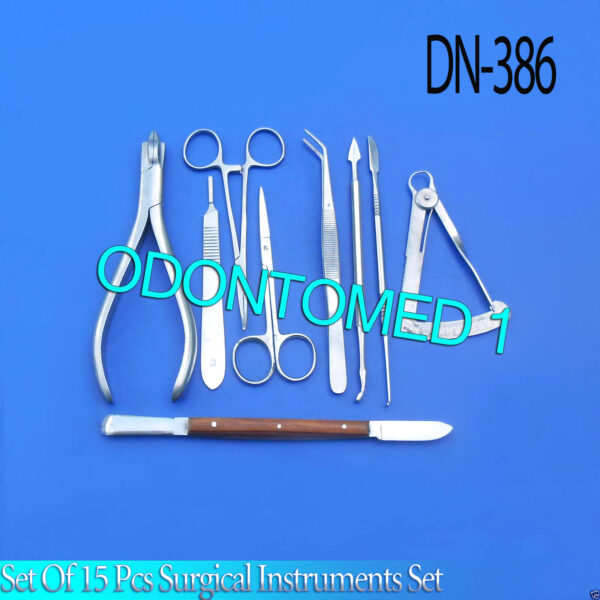 Set Of 15 Modeling Instruments-Dental Laboratory DN-386