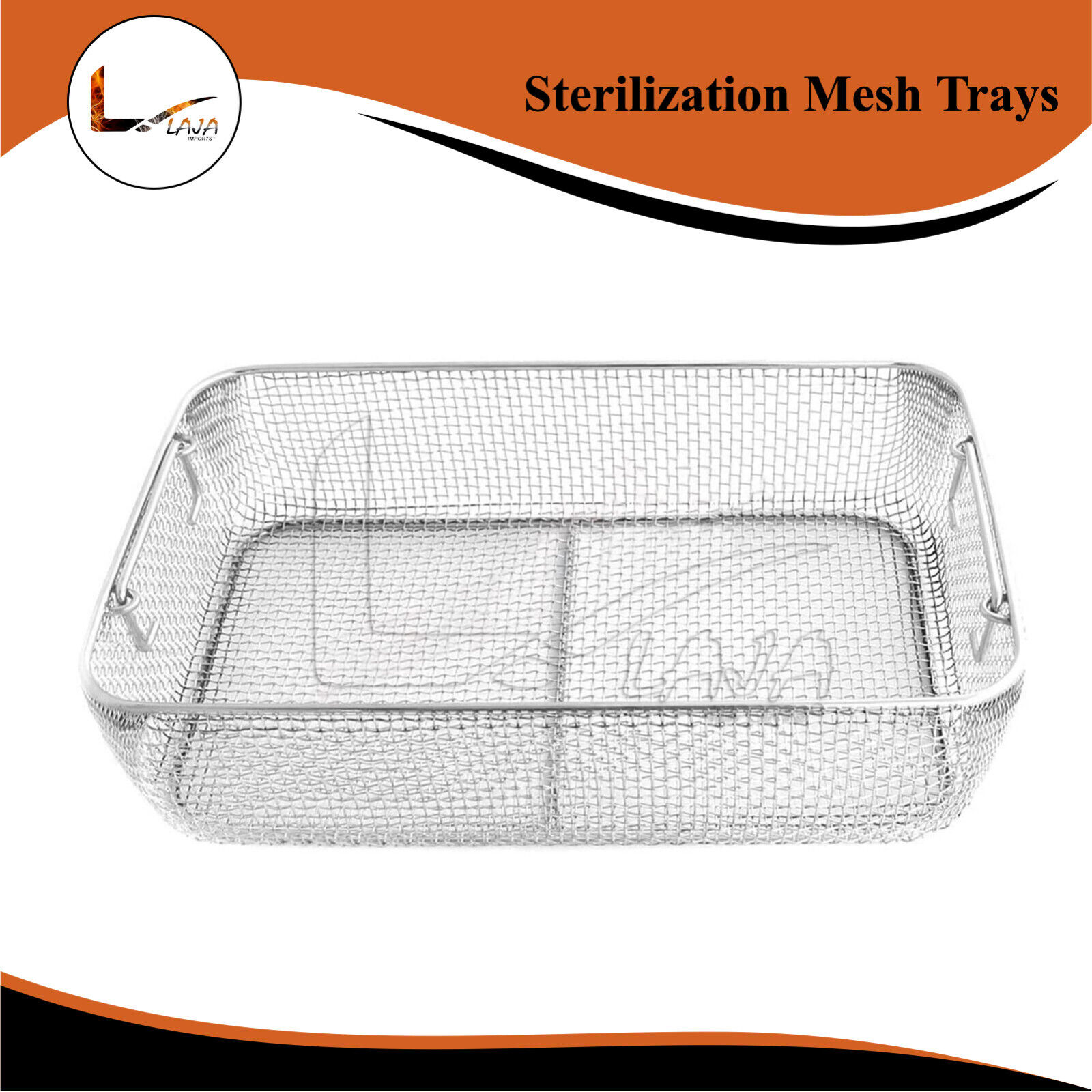 Sterilizing-Trays-Micro-Tray-Drop-Handle-16-x-10-x-4-Mesh-Box-DN-319-275542133158