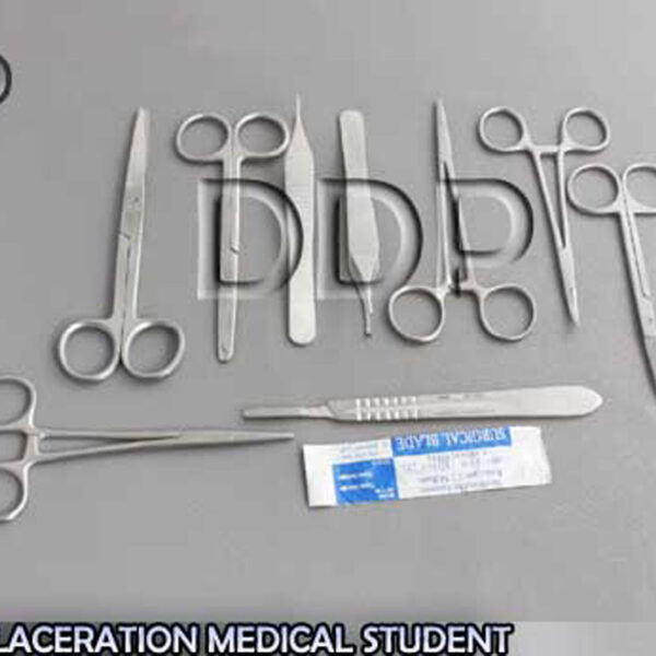 10 PCS SUTURE MEDICAL STUDENT SURGICAL INSTRUMENTS KIT+5 BLADES#23