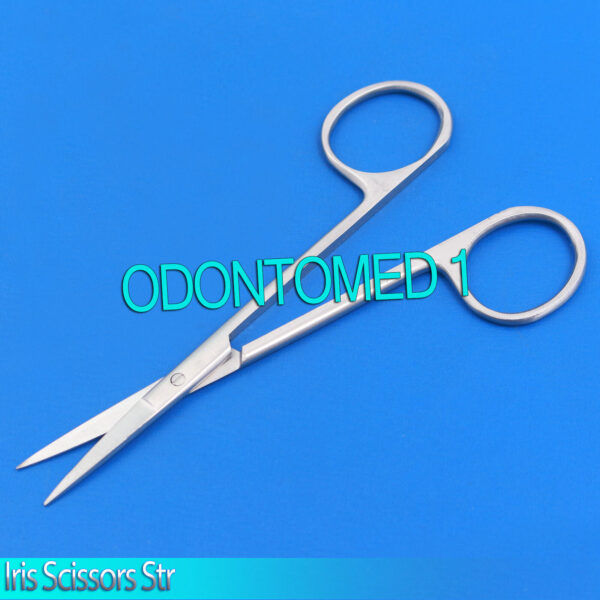 10 Pcs New Iris Scissors Straight 4.5" Dental Veterinary Surgical Instruments