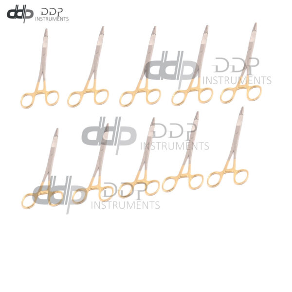 10 T/C Baby Olsen Hegar Needle Holder 4.50" Surgical Dental 4.50" 4.5" 4.5