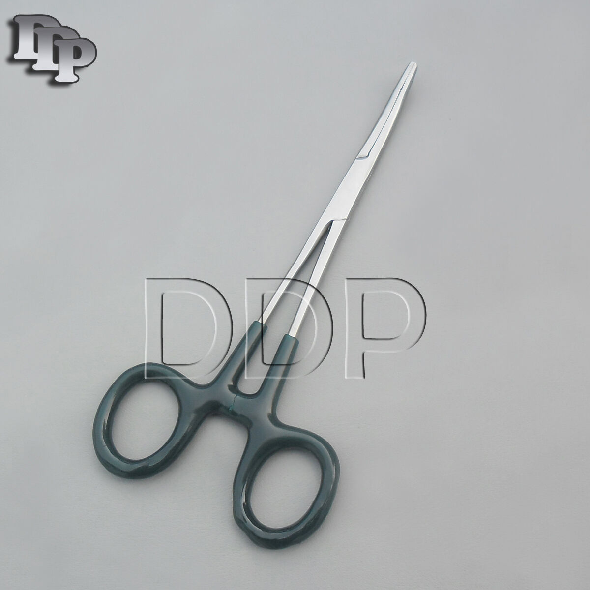 12-Hemostats-Kelly-Forceps-Surgical-Instruments-Green-Dep-Handle-550-Curved-131415902879-3