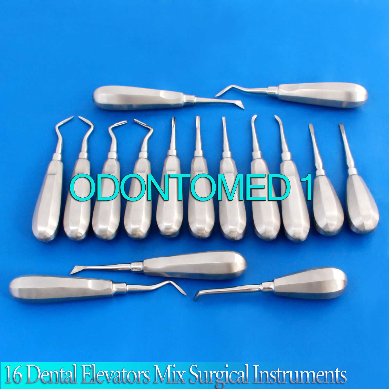 16-Dental-Elevators-MIX-Surgical-Medical-Dental-Instruments-134297307919
