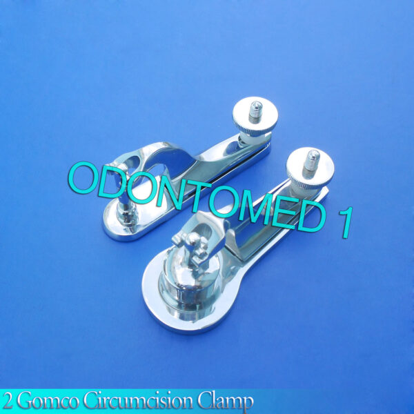2 PCS Gomco Circumcision Clamp 1.3cm & 2.9cm Surgical Instruments