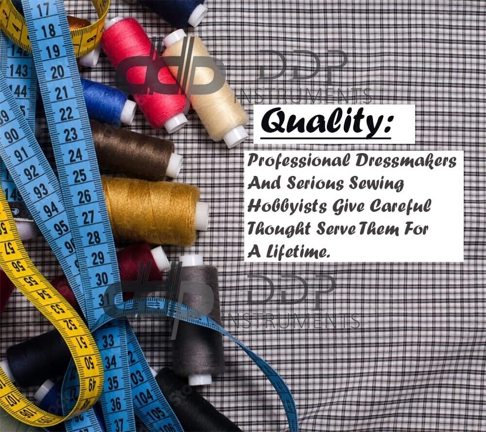 2-Sets-8-14Tailor-Upholstery-Scissors-Black-Shear-HEAVY-DUTY-RAZORS-sharp-374629654699-8