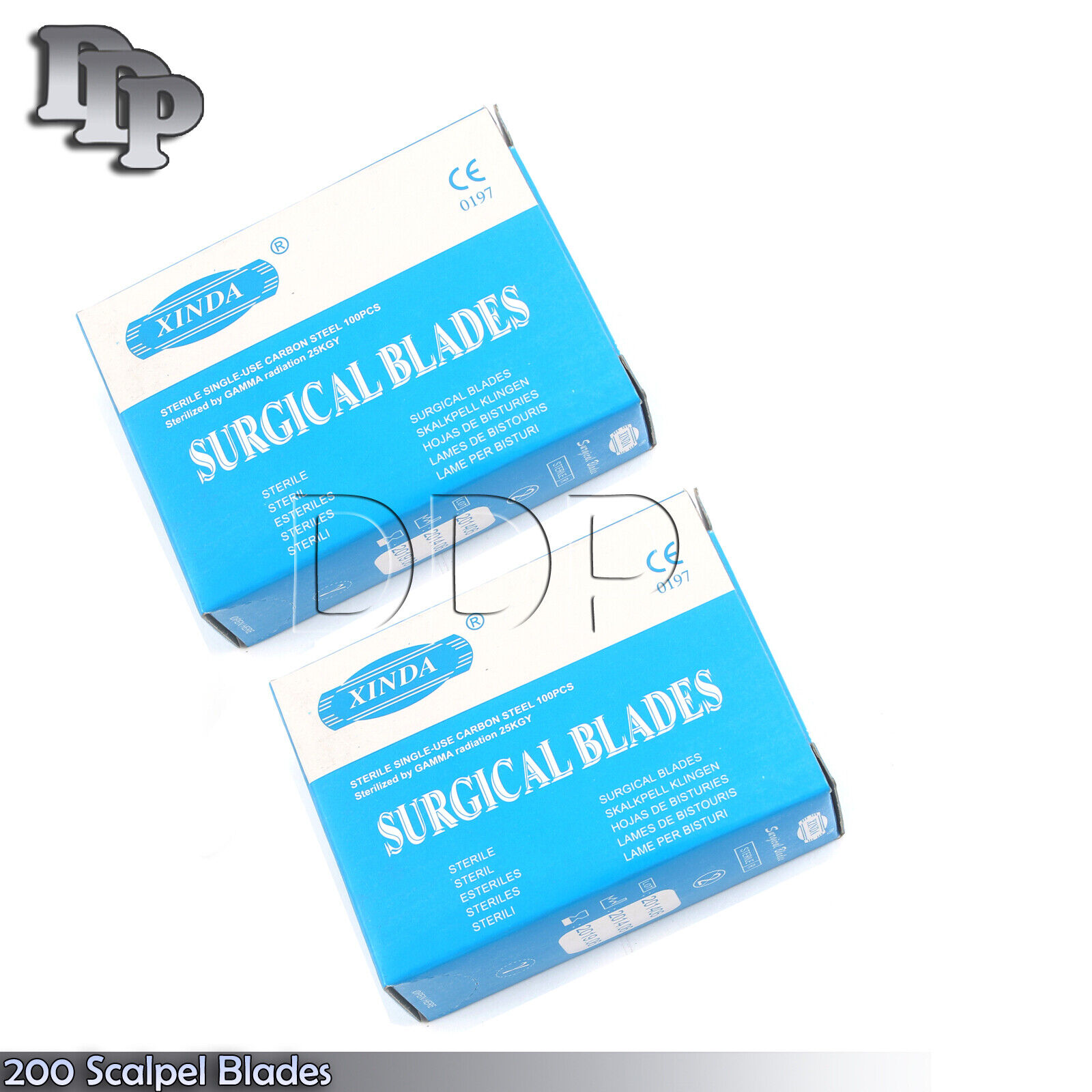 200-Scalpel-Blades-22-Surgical-Dental-ENT-Instruments-122972787479