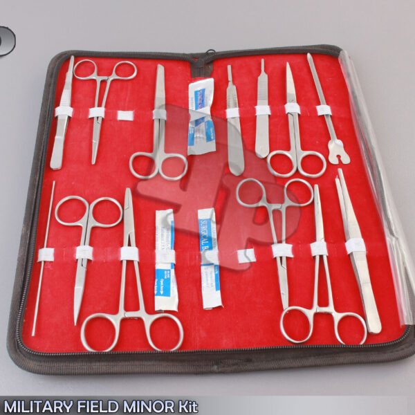 22 PC US MILITARY FIELD MINOR SURGICAL INSTRUMENTS KIT