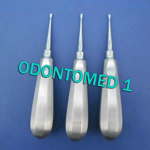 3 DENTAL TOOTH SURGERY ROOT WING WINGED ELEVATOR 2MM SURGICAL DENTAL INSTRUMENTS