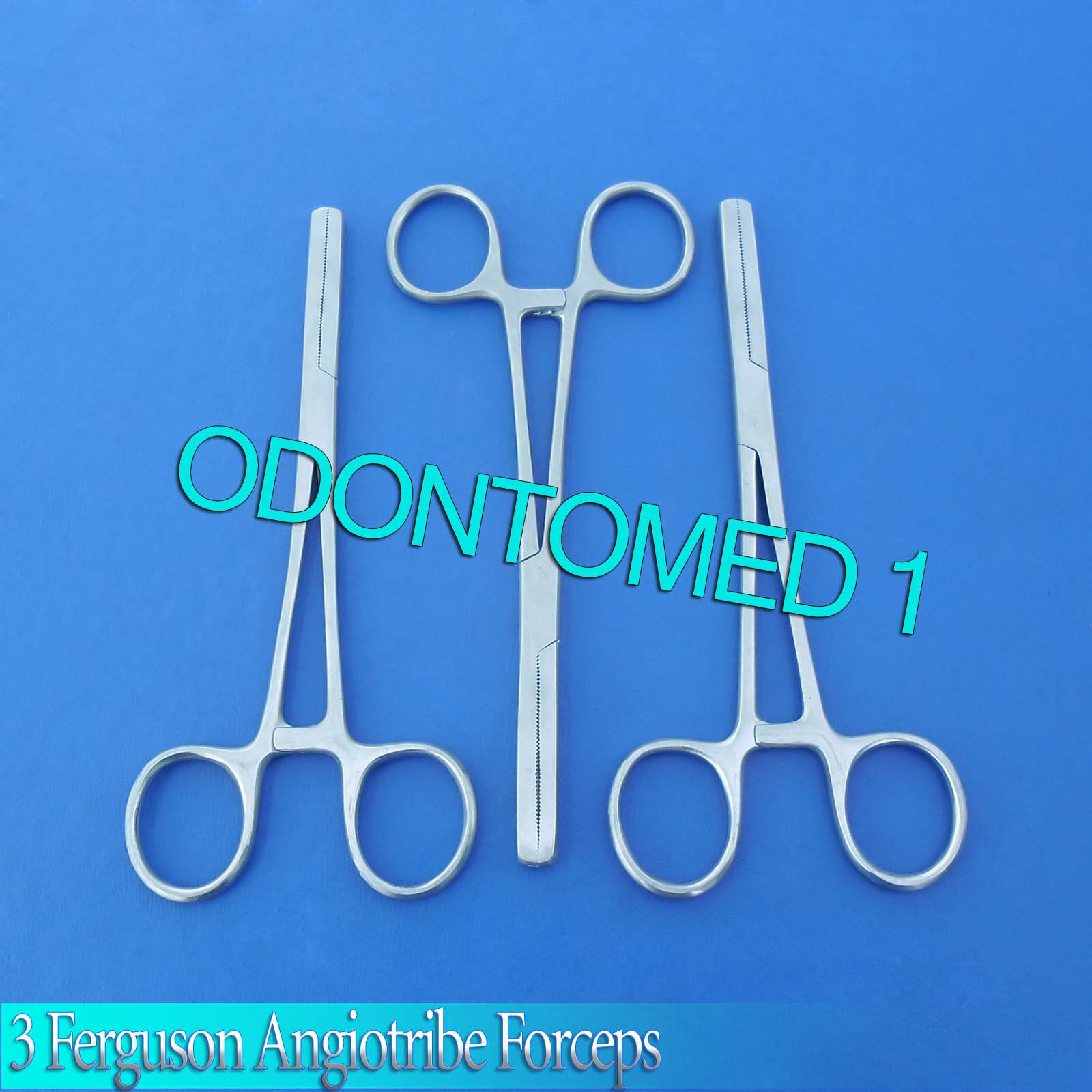 3-FERGUSON-ANGIOTRIBE-Forceps-8-Straight-Surgical-Veterinary-instruments-131026943089