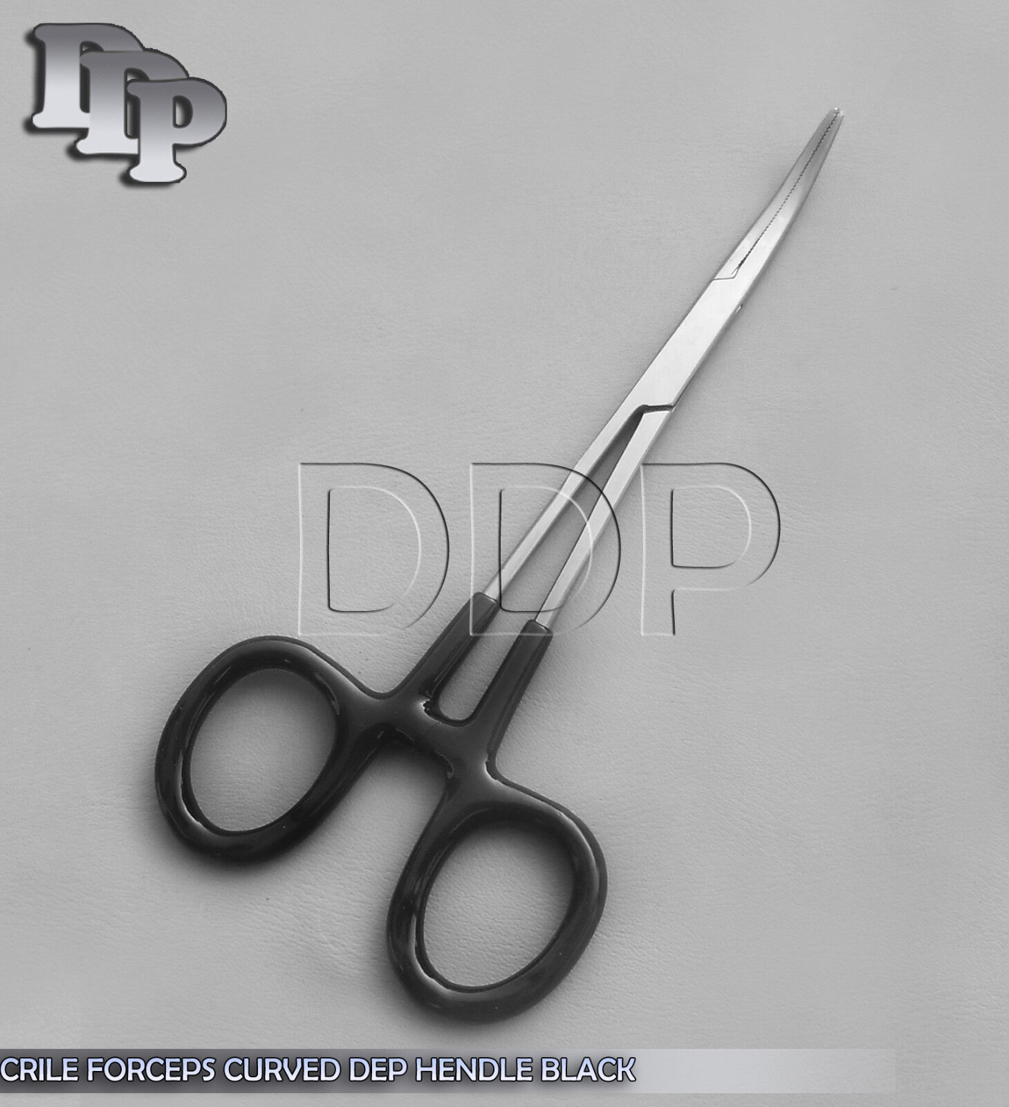 3-Hemostats-Crile-Forceps-Surgical-Instruments-Black-Dep-Handle-550-Curved-121557401829-3